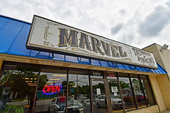 Marvel Tattoo & Piercing — Tattoo shop in South Bend